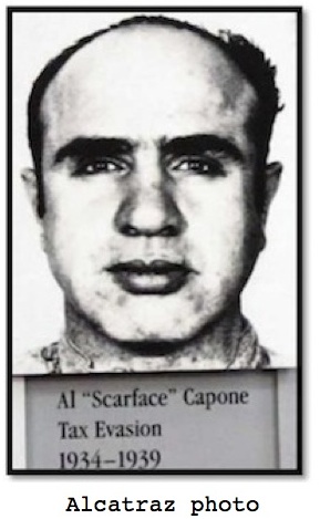 Al Capone image for ESL lesson The Rock, whole-movie lesson