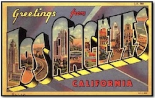 Postcard from L.A. for ESL assessment for whole-movie lesson for L.A.Story