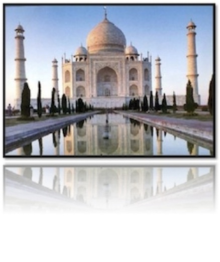 Taj Mahal photo for ESL lesson for Slumdog Millionire