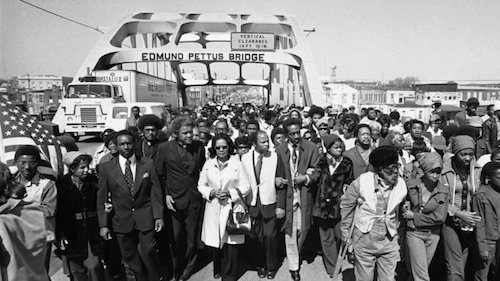 Edmund Pettus Bridge 1965, ESL lessons at Movies Grow English