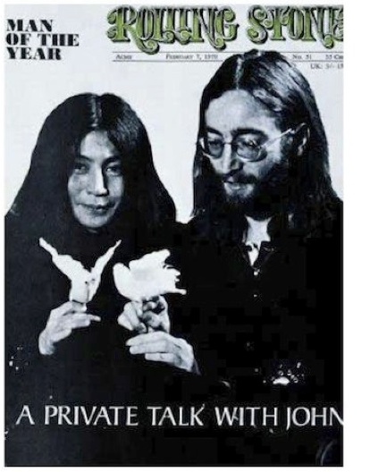 John Lennon and Yoko Ono for ESL lesson for the film Almost Famous