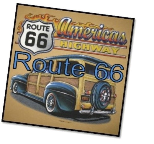 Route 66 poster for the film Cars, ESL lesson