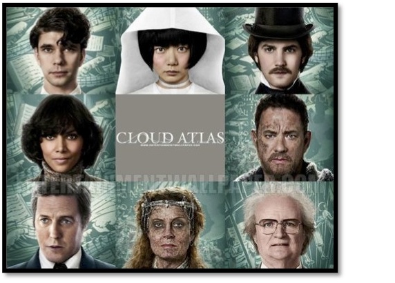 Face collage for the film Cloud Atlas in support of the assessments for the ESL lesson