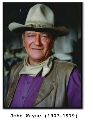 John Wayne photo for ESL film lesson for the movie Cowboys and Aliens