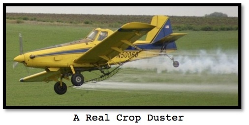 Crop duster for ESL lesson for movie, Planes
