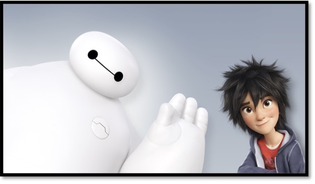 Big Hero 6 screen shot at Movies Grow English