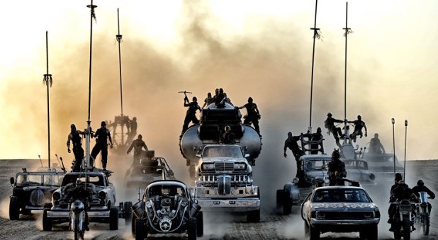 Immortan Joe's convoy. ESL lessons for movies at Movies Grow English