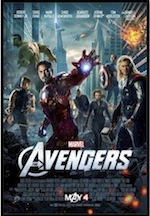 The Avengers ESL movie-lesson poster