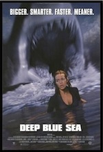 Deep Blue Sea, movie ESL lesson poster
