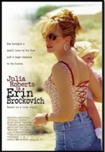 Erin Brockovich, whole-movie ESL lesson poster