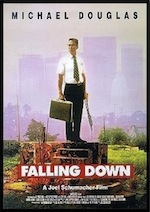 Falling Down, whole-movie ESL lesson poster
