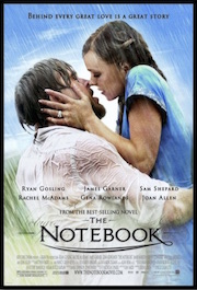 Poster for the whole-movie ESL lesson for The Notebook starring Ryan Gosling