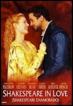 Shakespeare in Love, whole-movie ESL lesson poster
