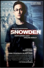 Poster portal for the whole-movie ESL lesson for Snowden starring Josepg Gordon-Levitt  at Movies Grow English
