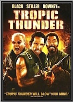 Tropic Thunder, whole-movie ESL lesson poster