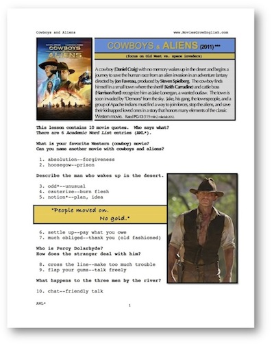 thumbnail, Cowboys and Aliens